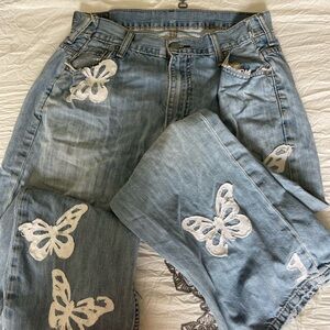 Butterfly patch Levi’s
